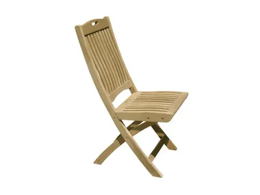 MOON - Folding teak garden chair _ Il Giardino di Legno